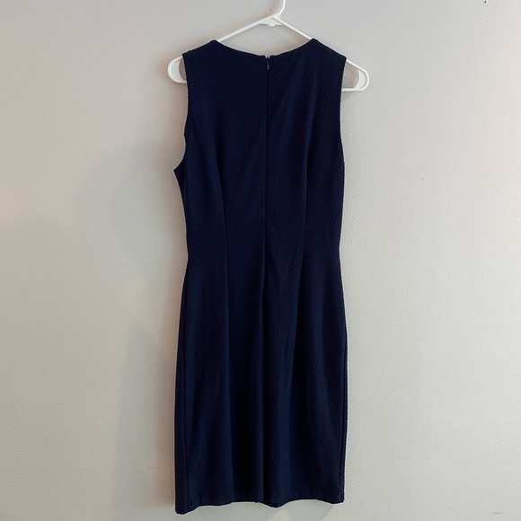 Navy Sleeveless J. McLaughlin dress, very gently used - Picture 2 of 3